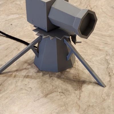 Pháo Lùn Mini - Có Động Cơ