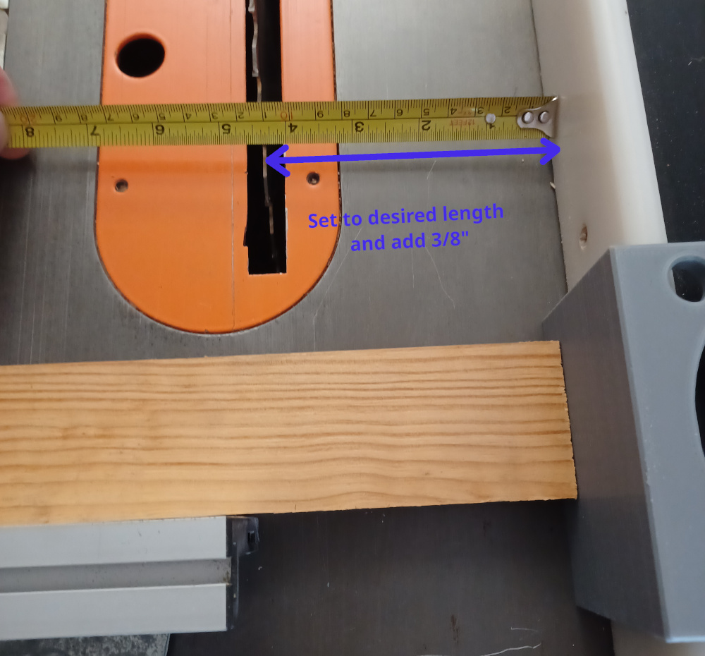 Cục Chặn (Stop Block) Cho Máy Cưa Bàn