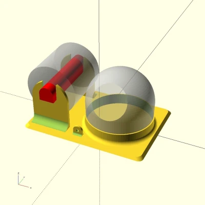 Giá đỡ cuộn thiếc hàn và bọt biển