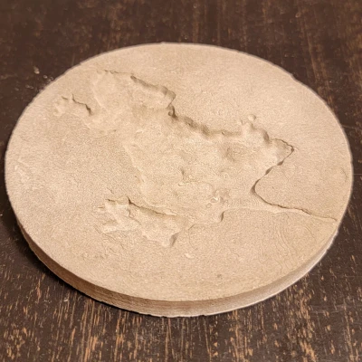 Khuôn Đế Lót Ly Hình Rãnh Chuột Chicago