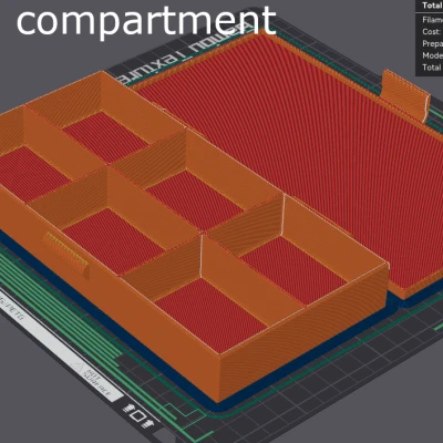 Hộp đựng thuốc / vitamin / ốc vít in liền