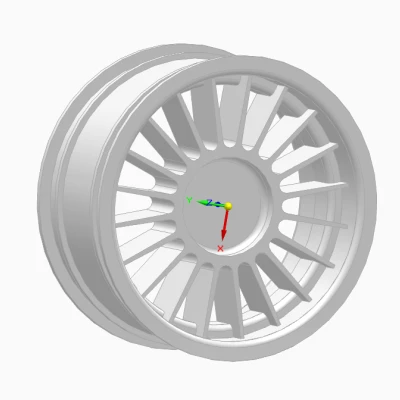 Mâm Xe RC 1/10 52x26mm BMW Alpine E21 Onroad Rally