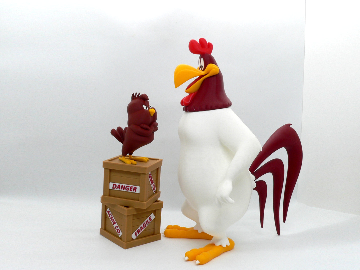 Mô hình 3D Henery Hawk Looney Tunes