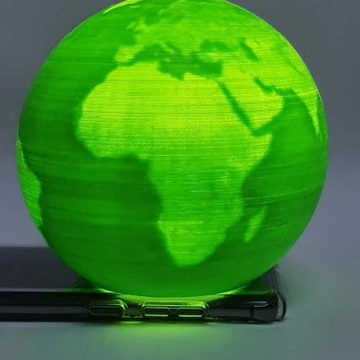 Đèn Địa Cầu (Lithophane) - Tự làm mô hình Hệ Mặt Trời