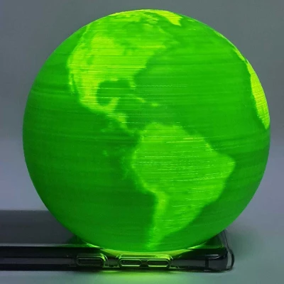 Đèn Địa Cầu (Lithophane) - Tự làm mô hình Hệ Mặt Trời