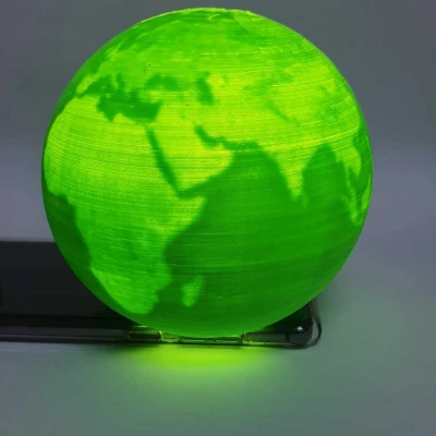 Đèn Địa Cầu (Lithophane) - Tự làm mô hình Hệ Mặt Trời