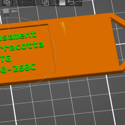 Mẫu Sợi Nhựa Tùy Chỉnh PrusaSlicer, Chỉnh Sửa Hoàn Toàn