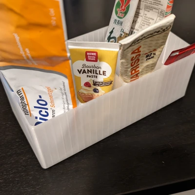 Hộp đựng đồ bên hông tủ lạnh Ikea