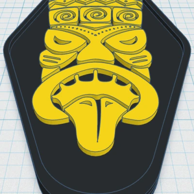 Tiki Keytag 97