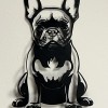 Trang Trí Tường Hình Bóng Bulldog Pháp - Thumbnail 1