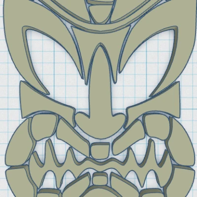 Tiki Keytag 87 - Móc chìa khóa Tiki cỡ lớn