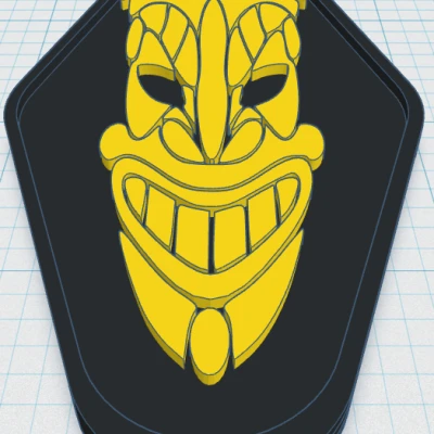 Tiki Keytag 95 - Biểu Tượng Văn Hóa Đảo