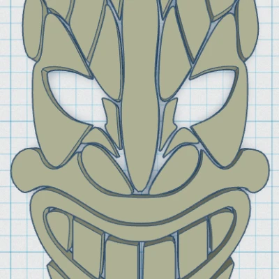 Tiki Keytag 95 - Biểu Tượng Văn Hóa Đảo