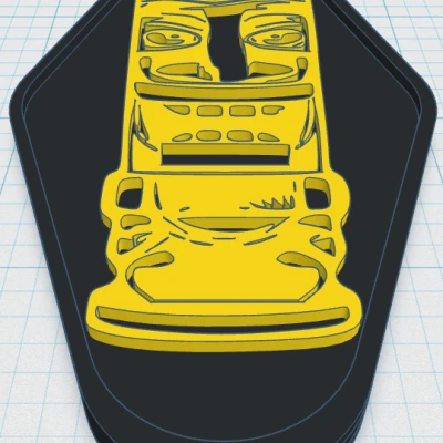 Tiki Keytag 86 - Móc khóa lớn