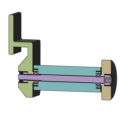 Dẫn Hướng Cuộn Dây In (Spool Holder Guider) IIS V2