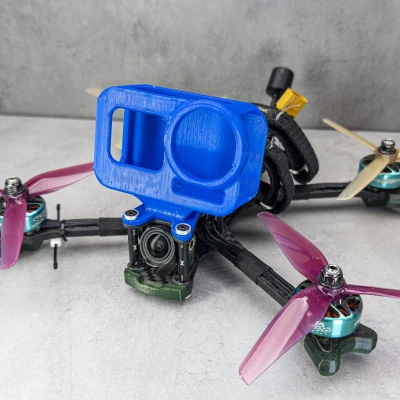 Mount DJI Action 4 cho Quadmula Siren F5 Mini