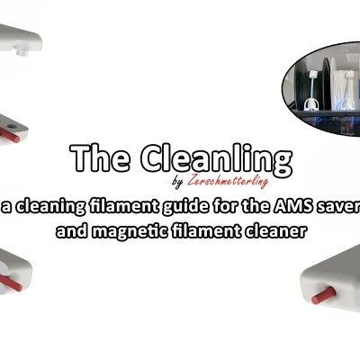 Bộ dẫn hướng và làm sạch sợi in - The Cleanling