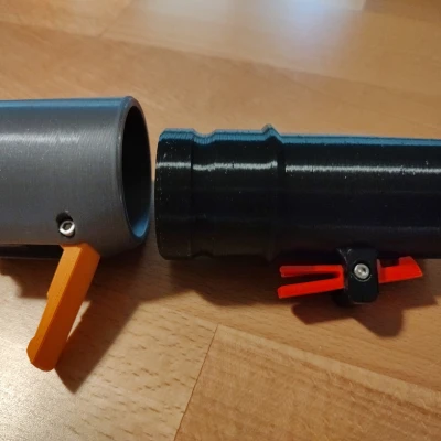 Adapter Camlock cho Cơ chế Khóa Ống Rigid có File FreeCAD