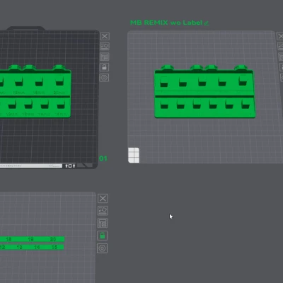 Multiboard - Hộp đựng socket (1/2" Metric) REMIX