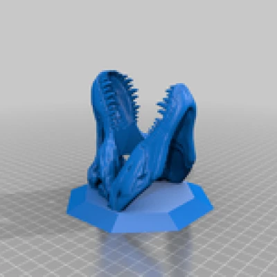 Móc treo tường hình đầu khủng long T Rex