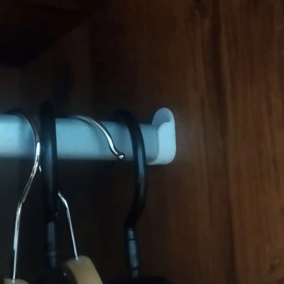 Móc Treo Quần Áo Cho Thanh Tủ 15,5mm x 22,5mm