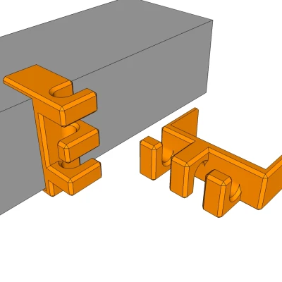 Khuôn Giữ Cáp Cho Bàn Ikea Lagkapten