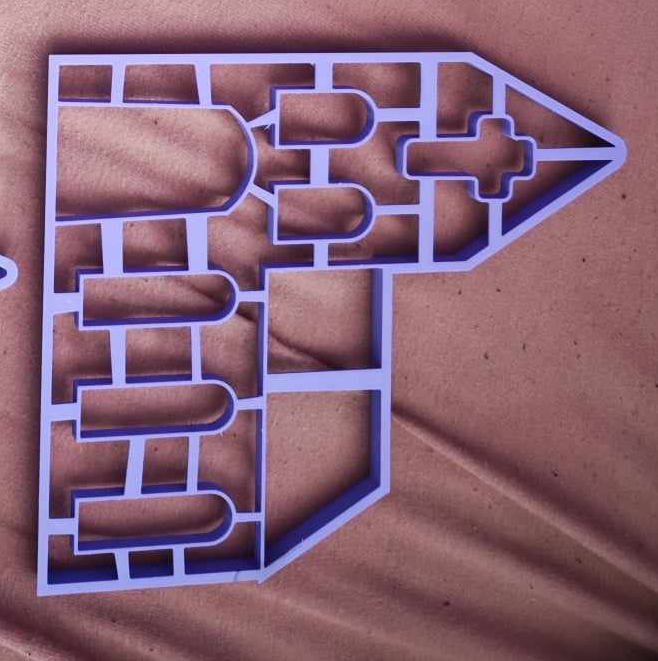 Khuôn Cắt Bánh Quy Nhà Thờ v2