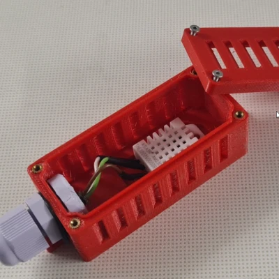 Vỏ Cảm Biến Ngoài Trời / Trong Nhà Cho DHT22 Và Các Loại Khác