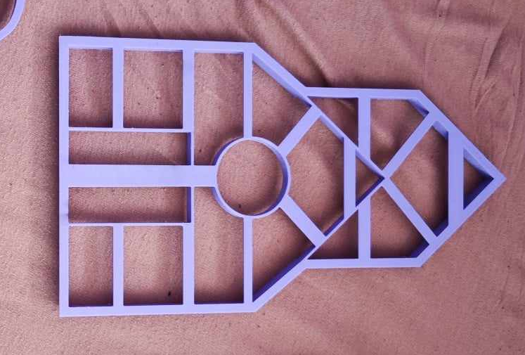 Khuôn Cắt Bánh Quy Hình Nhà Thờ v1