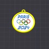 Móc khóa / mặt dây chuyền Olympic Paris 2024 - Thumbnail 1