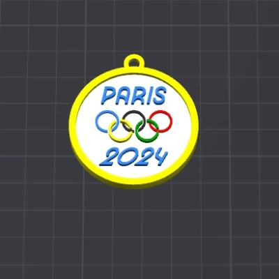 Móc khóa / mặt dây chuyền Olympic Paris 2024