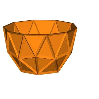 Chậu Cây Thiết Kế Hình Học