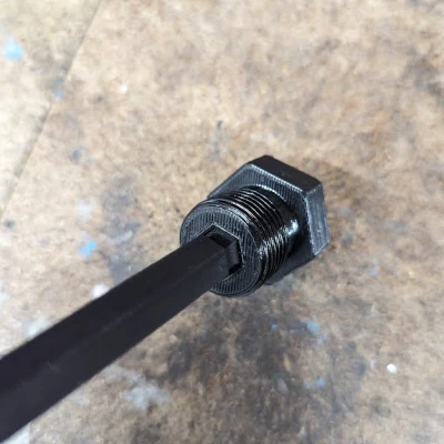 Nắp Chụp Bụi Chai Khí Công Nghiệp - 5/8” BSP / 22.8 mm