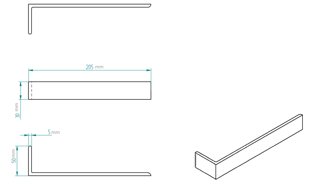 Phụ kiện gắn kệ nội thất - Winkel für Möbel