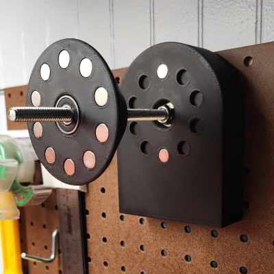 Giá Đỡ Cuộn Dây Có Phanh Từ Cho Bảng Ghim