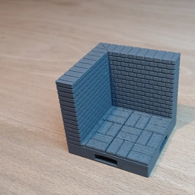 THIẾT KẾ MỚI • Gạch Ngục Tối • Dòng Brickwork • Gạch Sàn • Tương thích OpenForge & OpenLock