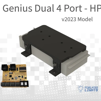 Giá đỡ PSU Genius (v2023) Bộ thu Thông minh Kép 4 Cổng cho PSU HP
