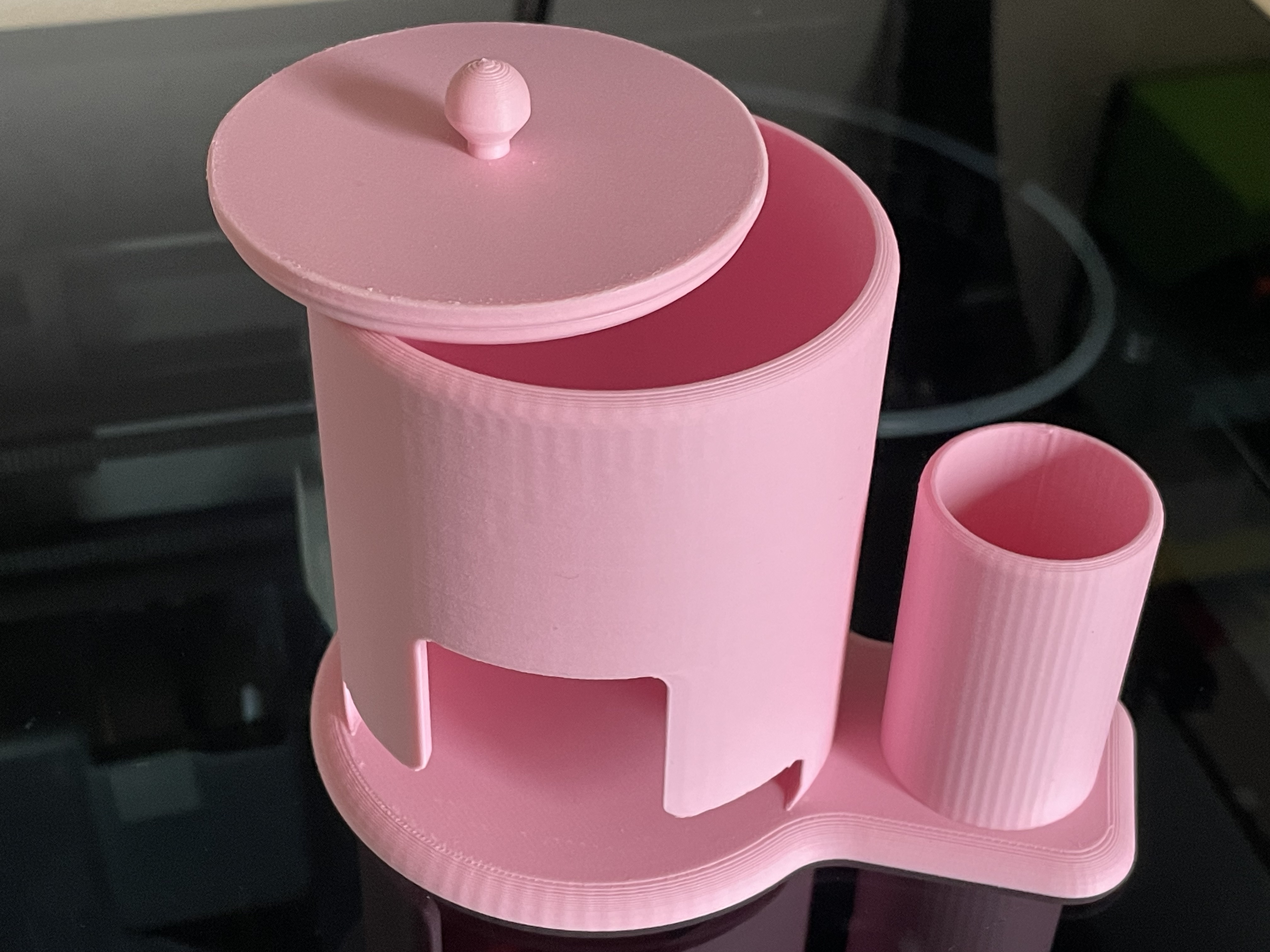 Khay Đựng Đĩa Tẩy Trang và Tăm Bông