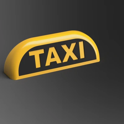 Biển hiệu Taxi nhỏ