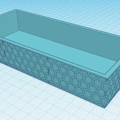 Hộp có hoa văn tổ ong