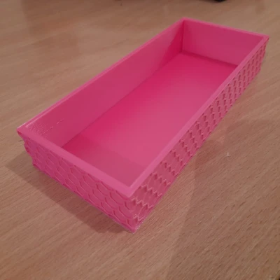 Hộp có hoa văn tổ ong