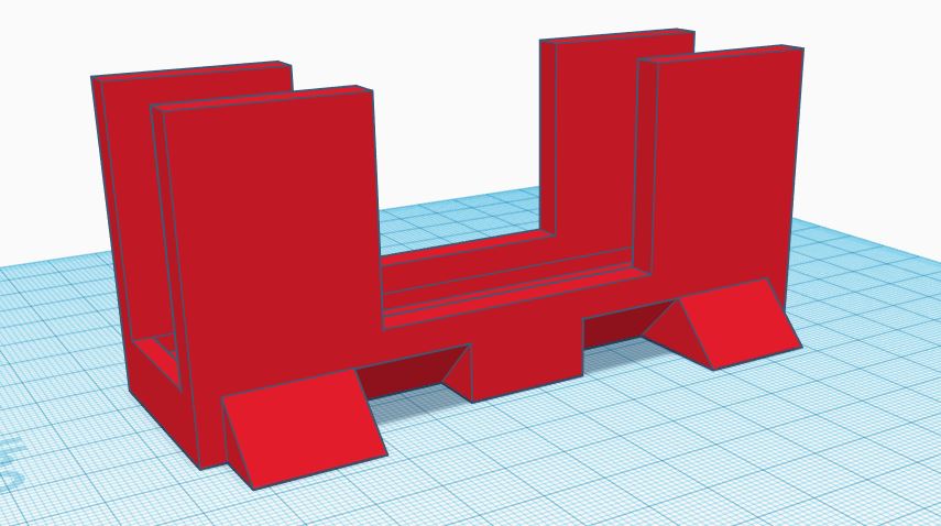 Chân đế dọc đơn cho Blackmagic Mini converter