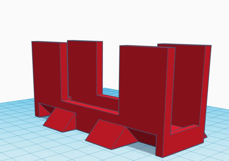 Chân đế dọc đơn cho Blackmagic Mini converter