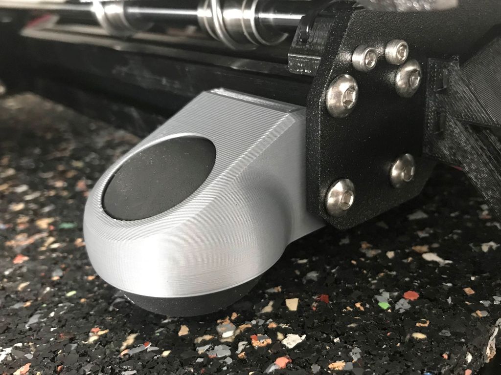 Chân chống rung bằng bóng Squash cho Prusa i3 mk3s