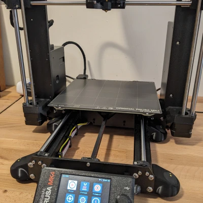 Chân Nâng Máy In Prusa MK4 Kiểu Banh Squash Gắn Không Cần Dụng Cụ