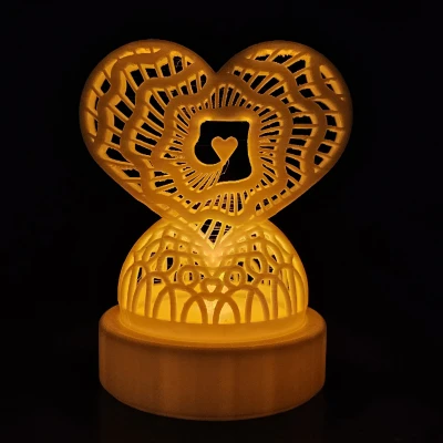 Chụp Đèn Trà Hình Trái Tim Mạng Nhện (Lễ Cưới, Kỷ Niệm, hoặc Ngày Valentine)