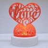 Chân đèn Trà Hình Trái Tim "Love" (Cưới, Kỷ Niệm, Valentine) - Thumbnail 3