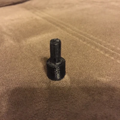 Adapter Hario Skerton (Trụ Tay Cầm Tròn) Cho Máy Khoan hoặc Tua Vít Điện