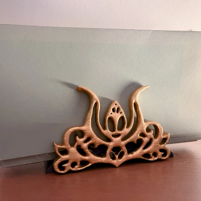 Chân đế để khăn ăn, iPad, bì thư, phong cách Art Nouveau, fantasy