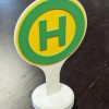 Biển Dừng Xe Buýt - Busthaltestelle Schild - Thumbnail 1